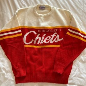 Vintage Kansas City Chiefs Sweater by Cliff Engle